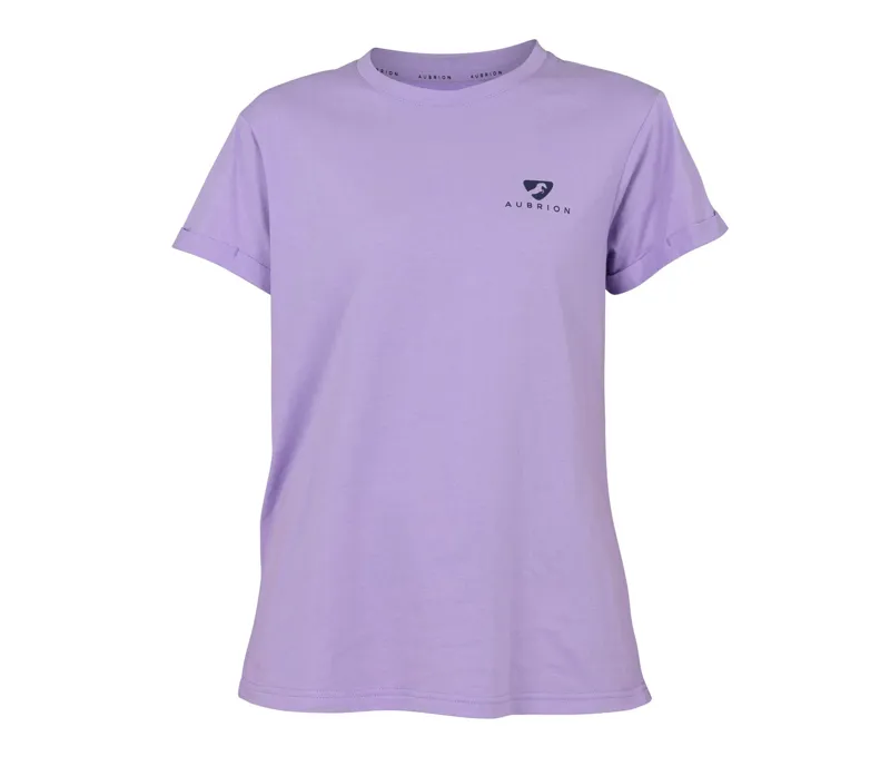 Aubrion Repose T-Shirt in Lavender